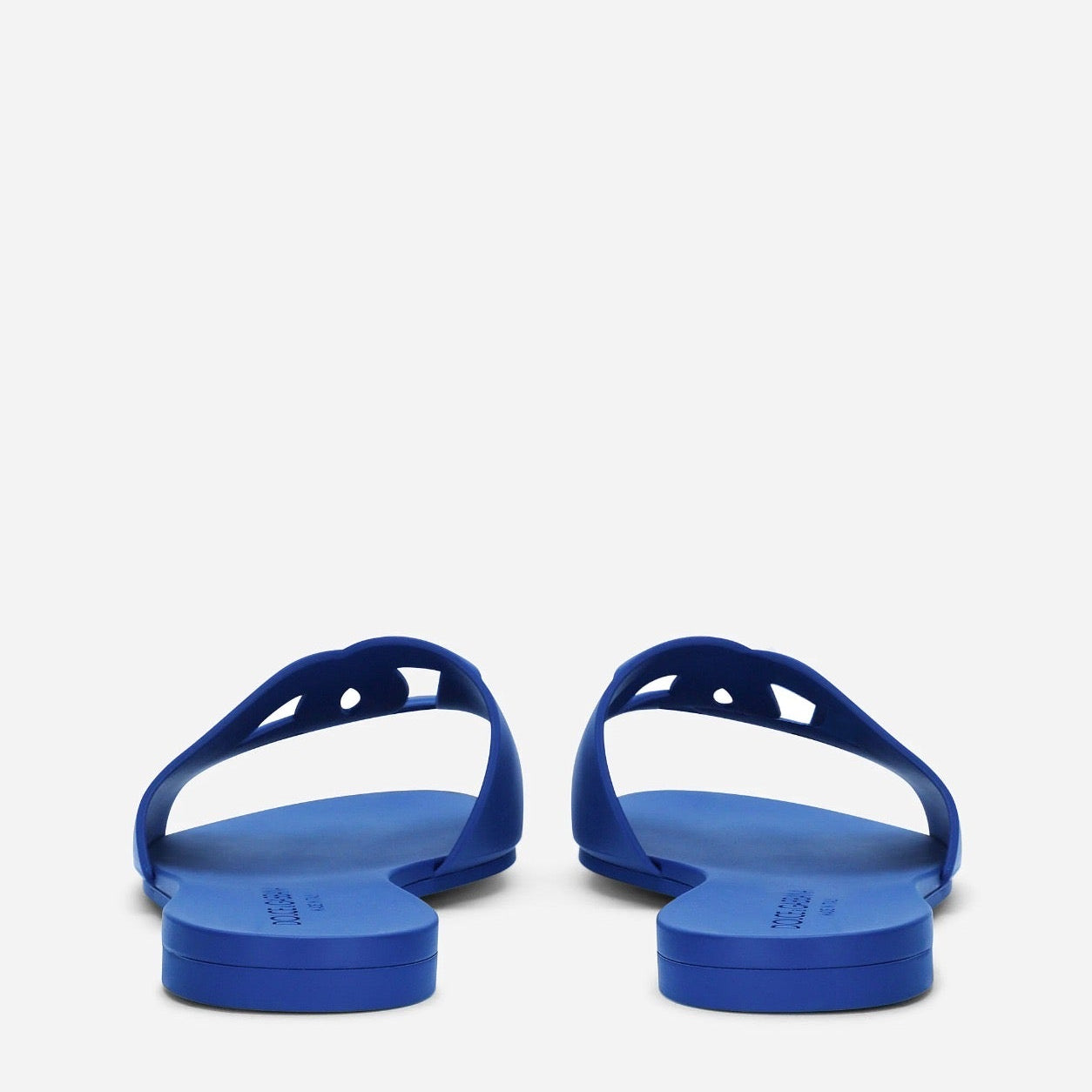 DG RUBBER SLIDE SANDALS-SKY BLUE