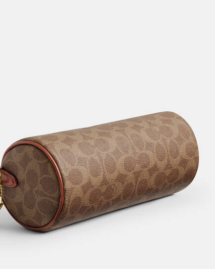 BARREL BAG - BROWN