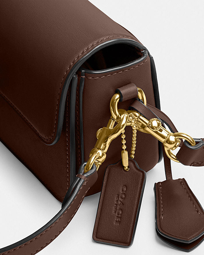 THE STUDIO BAGUETTE BAG - BROWN