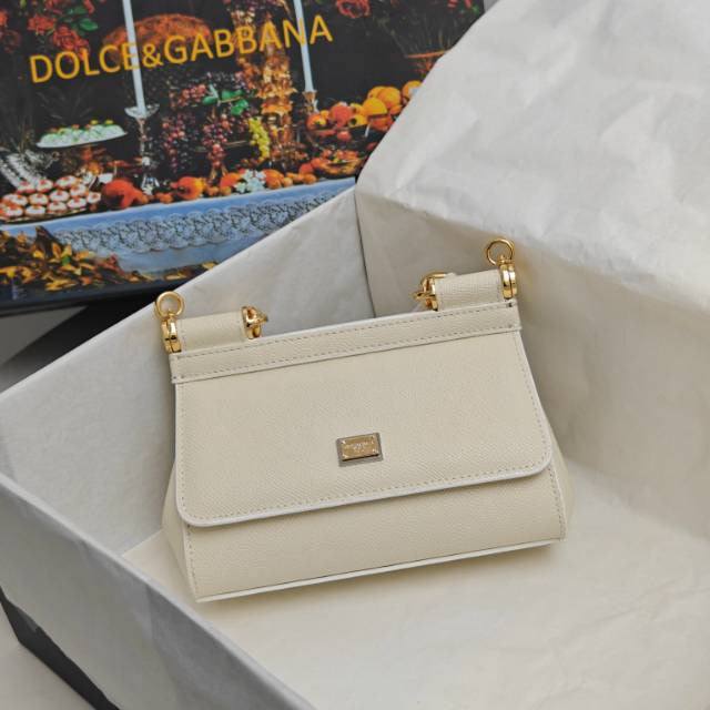 SICILY 18 CM BAG – CREAM