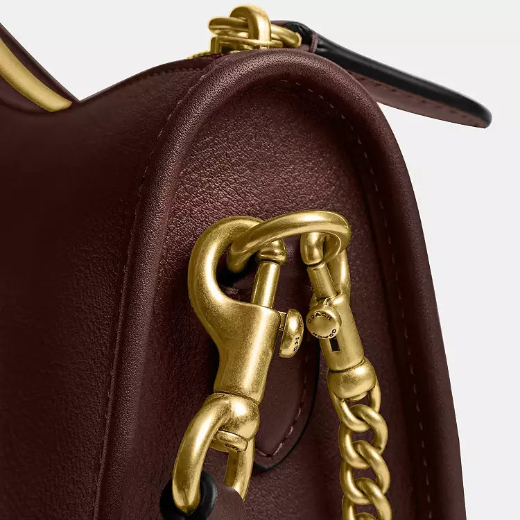 WAVERLY SHOULDER BAG - BROWN