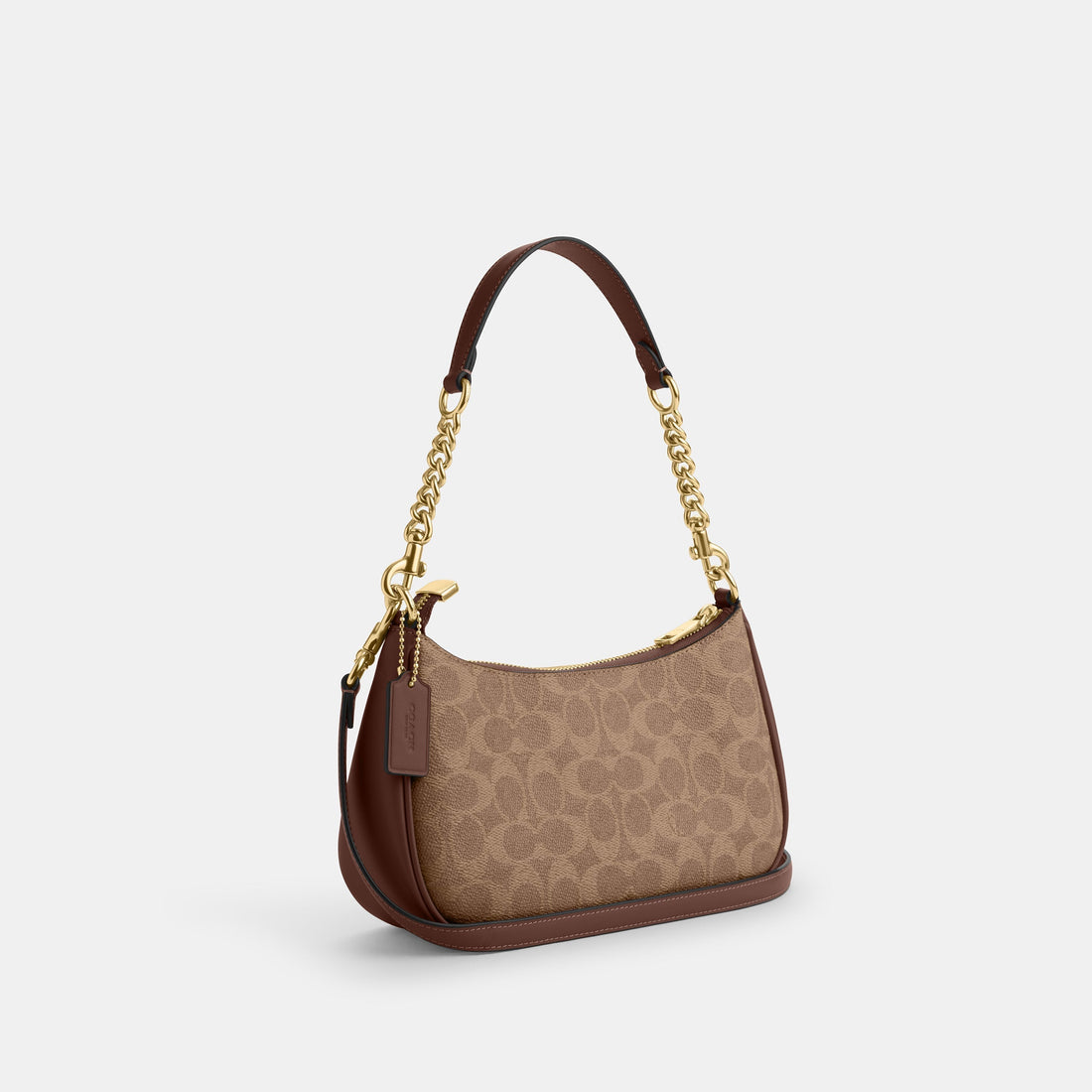 TERI SHOULDER BAG - LIGHT BROWN