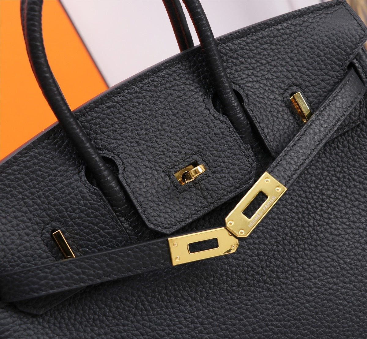 BIRKIN 30 – BLACK WITH GOLD HARDWARE