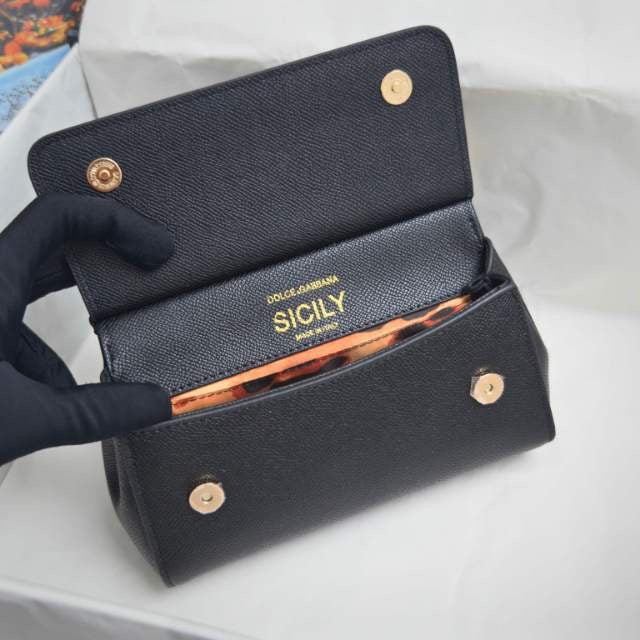 SICILY 18 CM BAG – BLACK