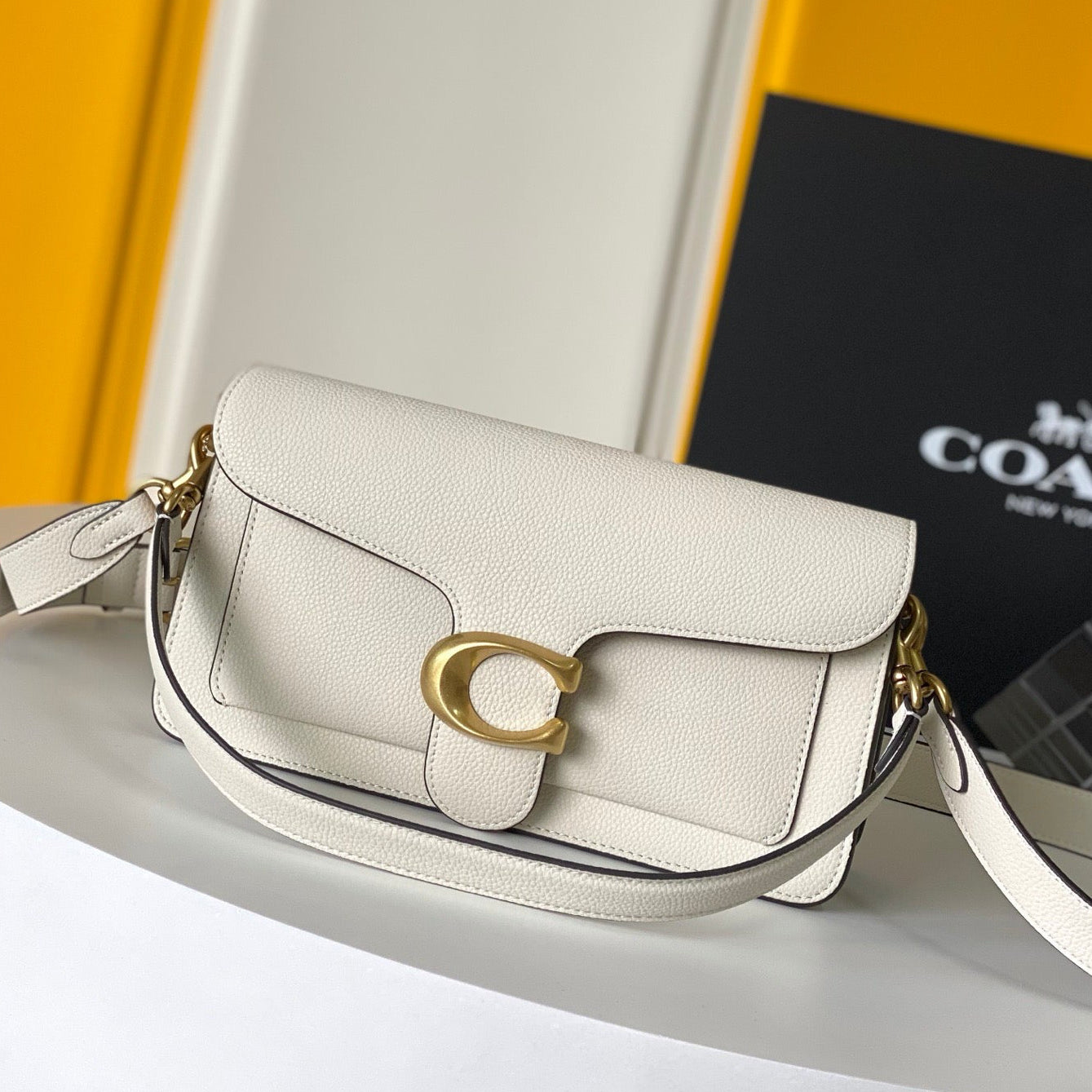 THE TABBY 26CM BAG - WHITE