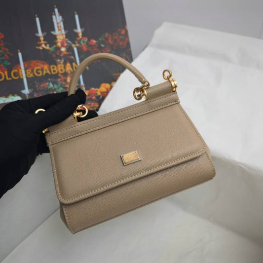 SICILY 18 CM BAG – NUDE