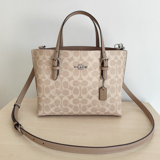 MOLLIE TOTE 25 BAG - NUDE