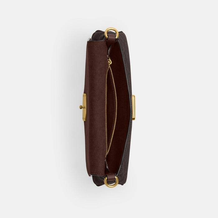 JET BAG - SIGNATURE DARK BROWN