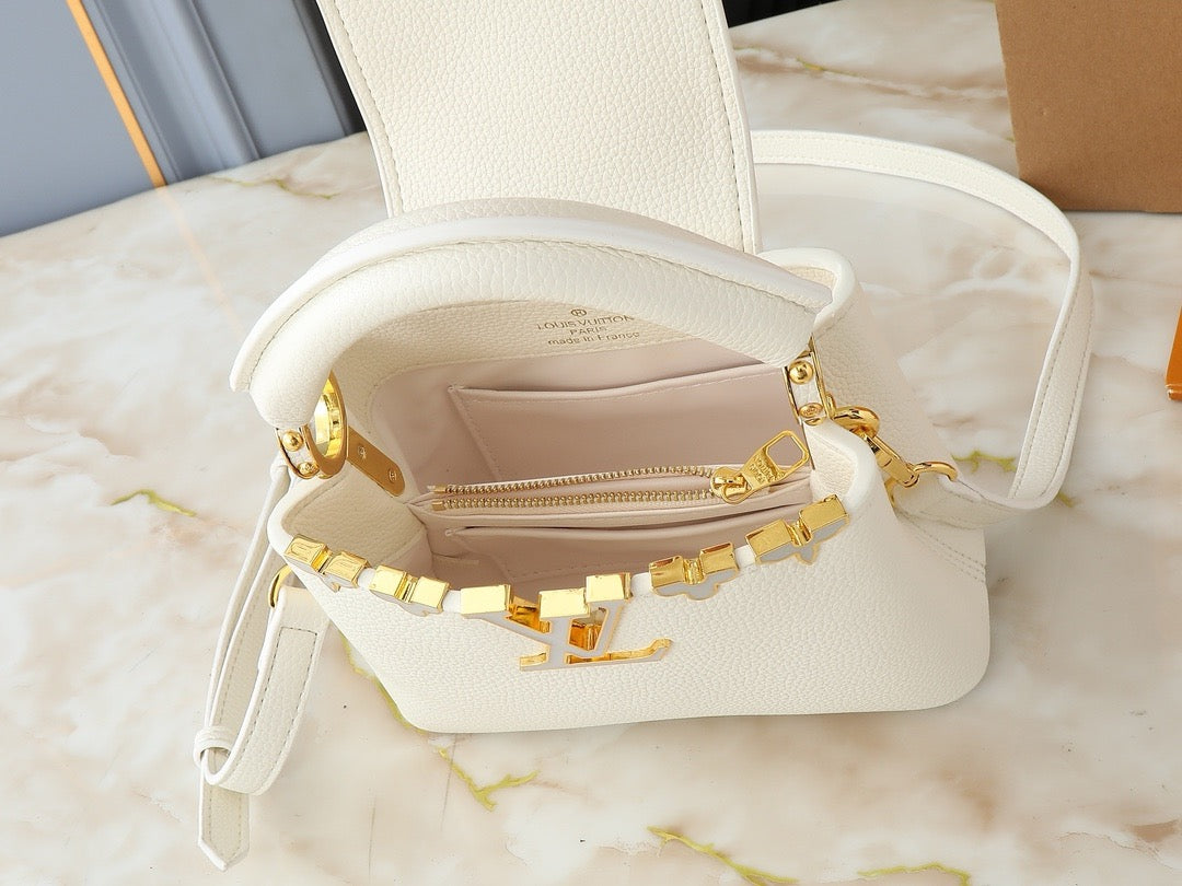 CAPUCINES MINI BAG - WHITE