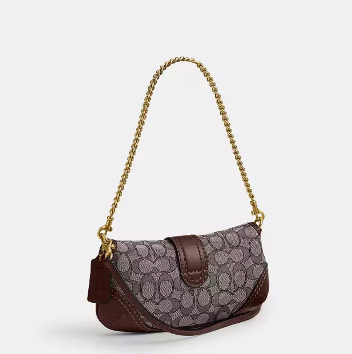 SOHO BAG IN SIGNATURE JACQUARD