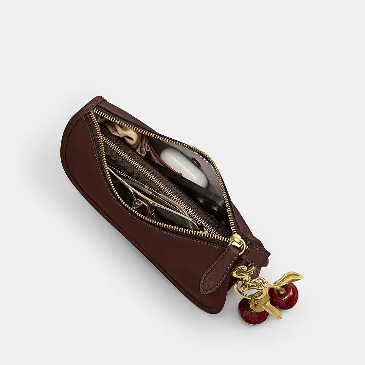 WAVERLY SHOULDER BAG - BROWN