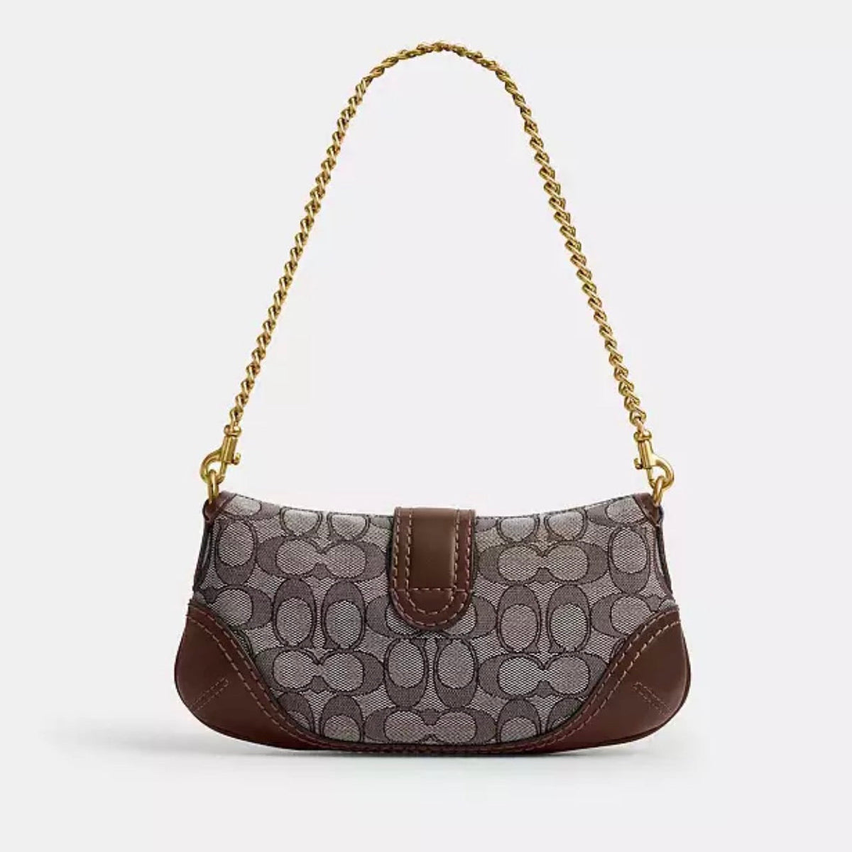 SOHO BAG IN SIGNATURE JACQUARD
