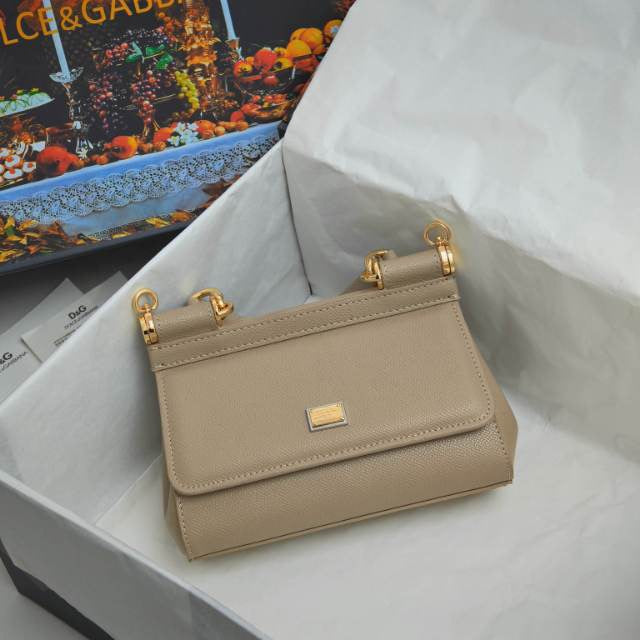 SICILY 18 CM BAG – NUDE