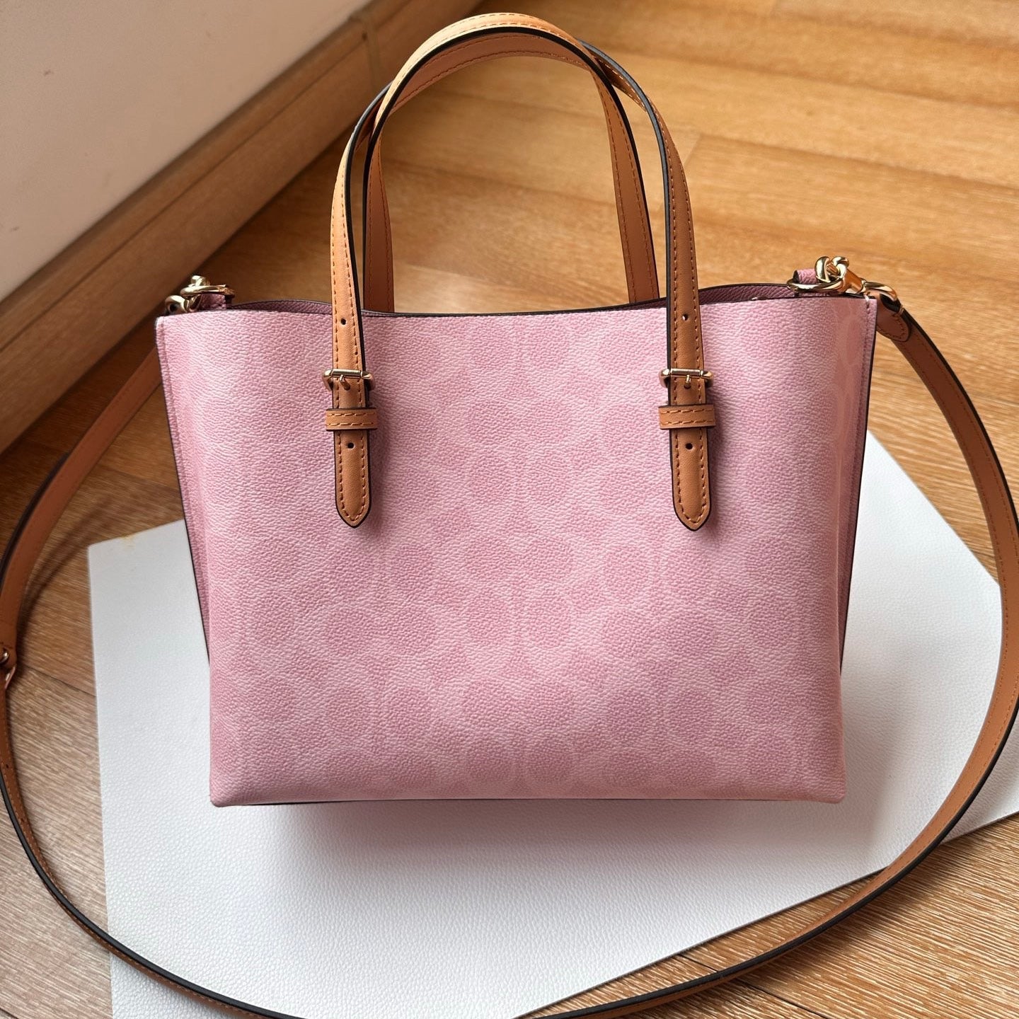 MOLLIE TOTE 25 BAG - PINK