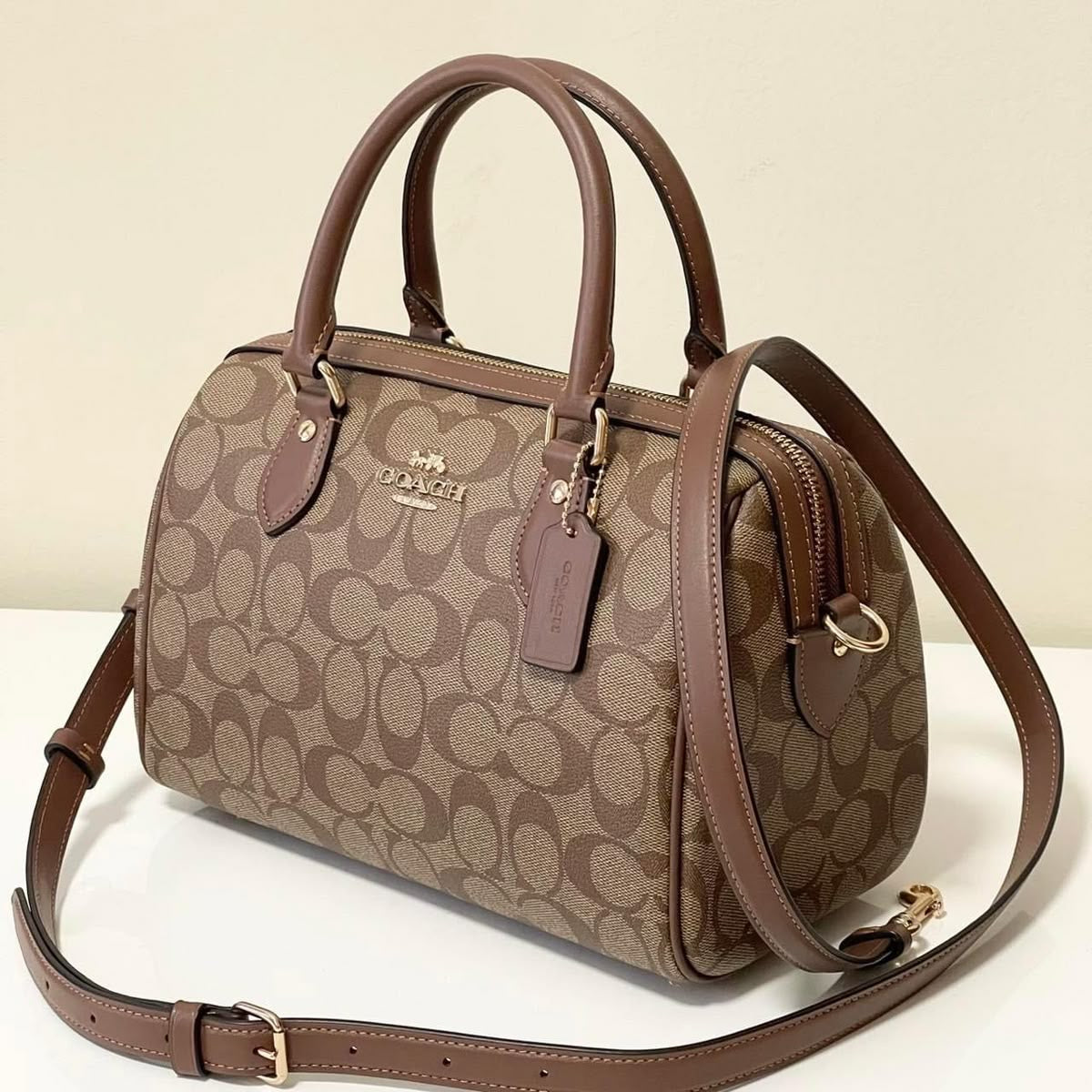 ROWAN MINI BAG - LIGHT BROWN