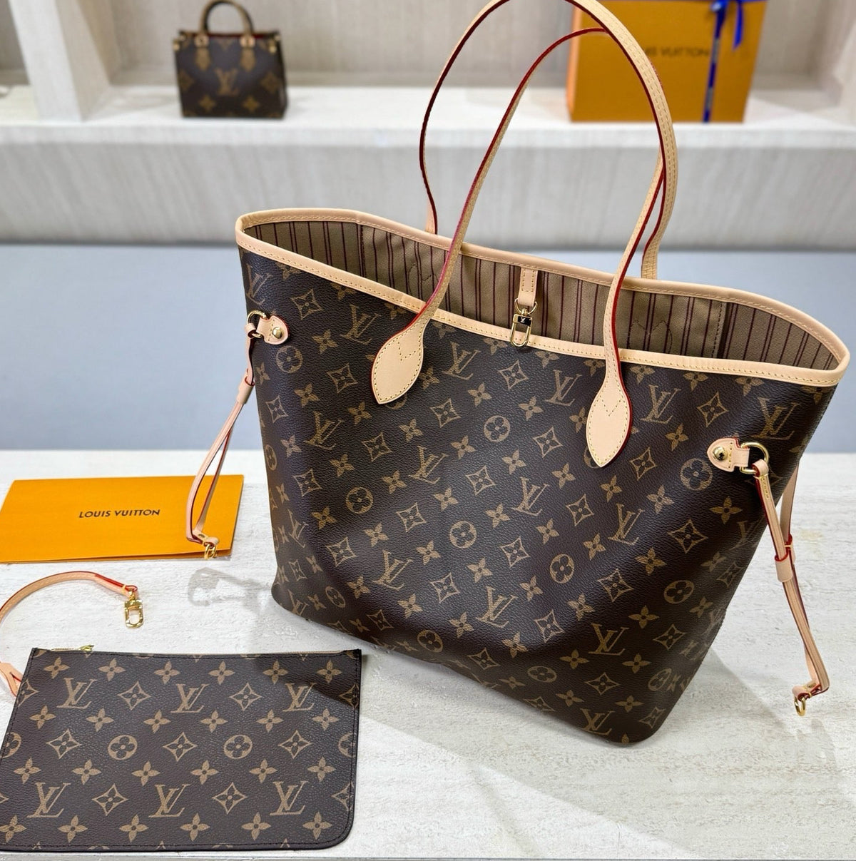 NEVERFULL TOTE BAG - NUDE