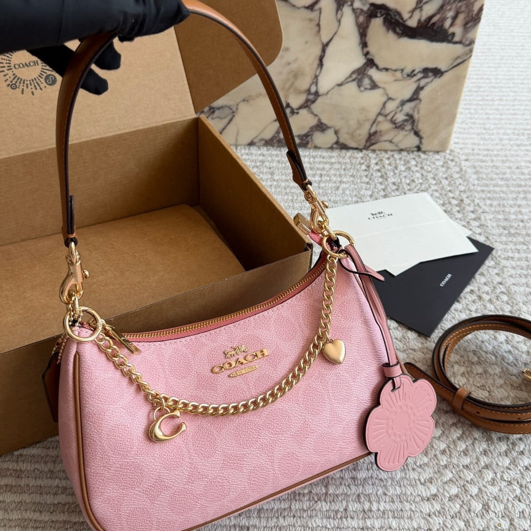 TERI SHOULDER BAG - PINK