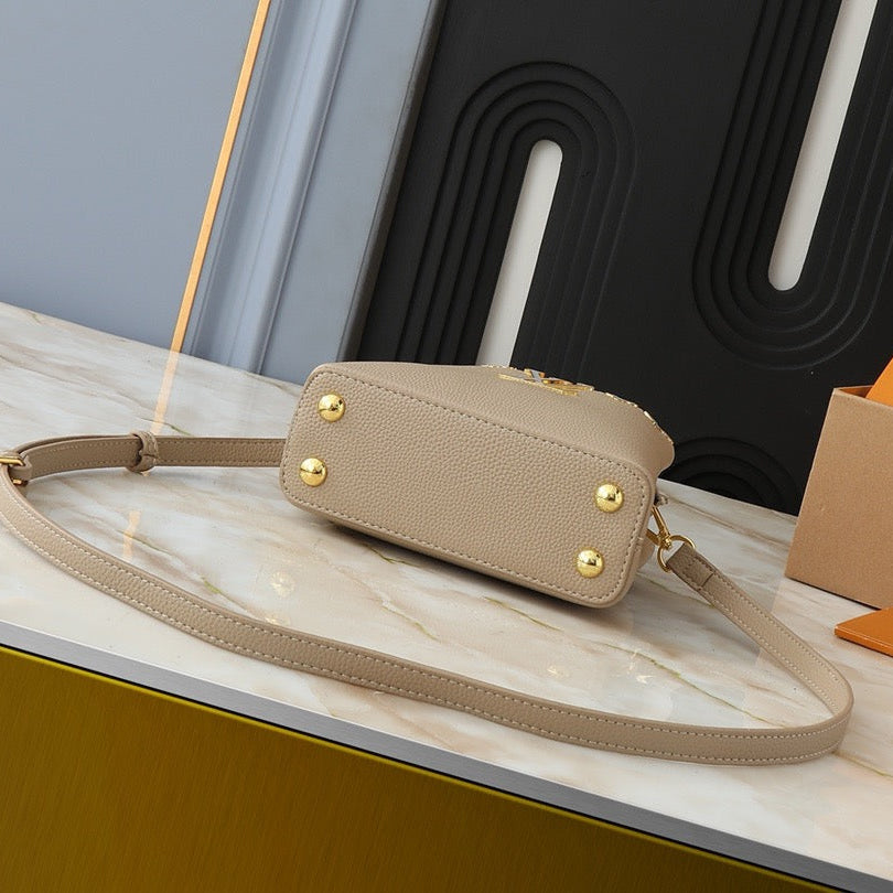 CAPUCINES MINI BAG - NUDE