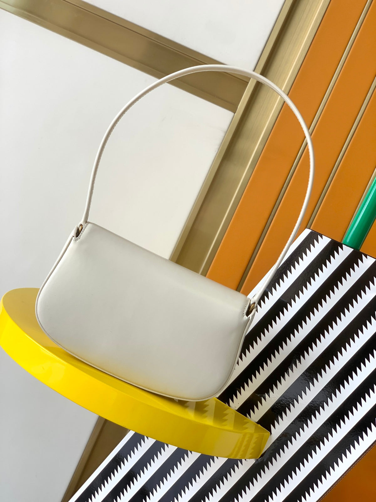 MINI VOLTAIRE BAG - WHITE