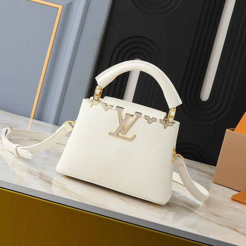 CAPUCINES MINI BAG - WHITE