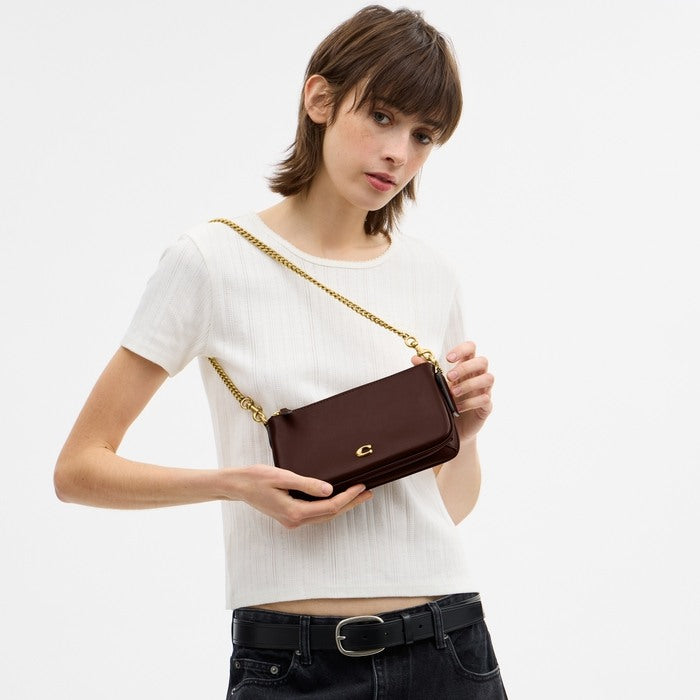 COACH AUDREY CROSSBODY BAG – MAPLE BROWN