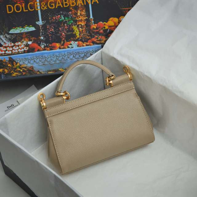 SICILY 18 CM BAG – NUDE