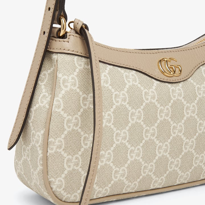 THE OPHIDIA LARGE SHOULDER BAG - NUDE