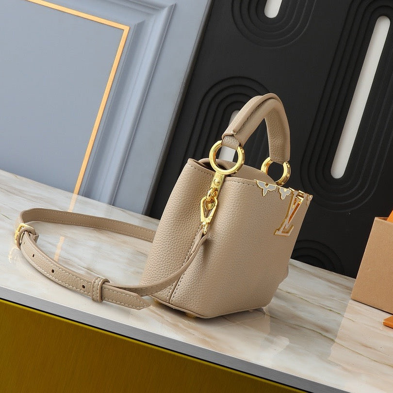 CAPUCINES MINI BAG - NUDE
