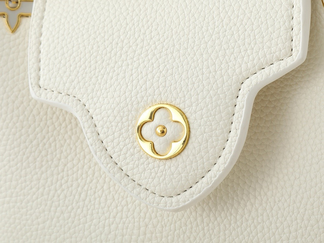 CAPUCINES MINI BAG - WHITE