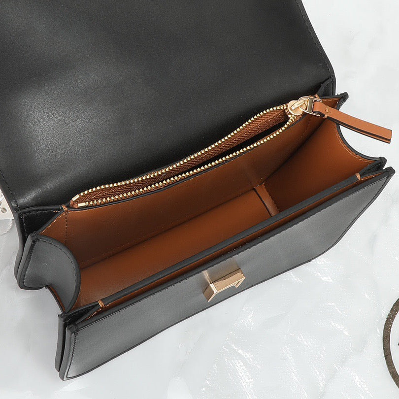 THE TB MINI SHOULDER BAG BLACK