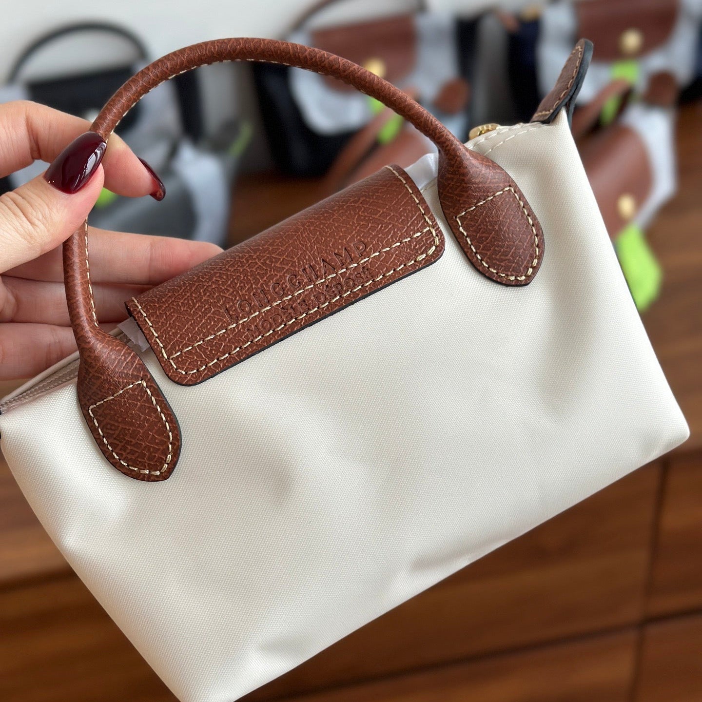LONG CHAMP MINI BAG - NUDE