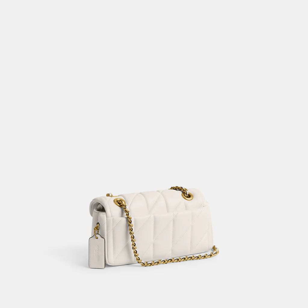 TABBY PILLOW QUILTED BAG - WHITE