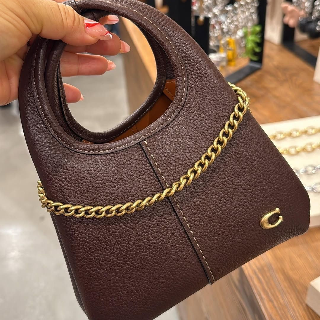 THE LANA 19 BAG - BROWN