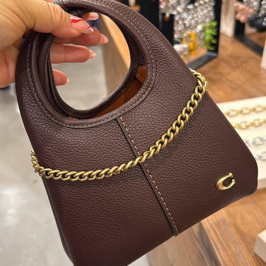 THE LANA 19 BAG - BROWN