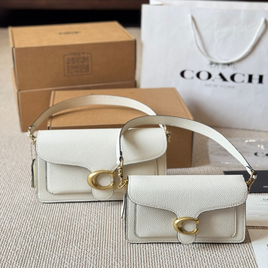 THE TABBY 26CM BAG - WHITE