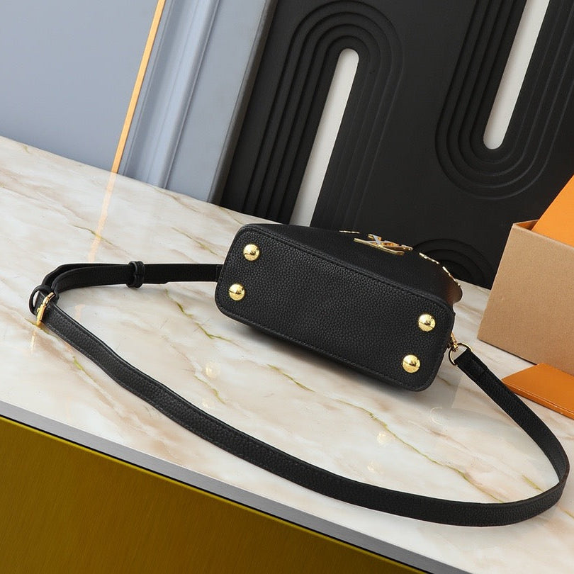 CAPUCINES MINI BAG - BLACK