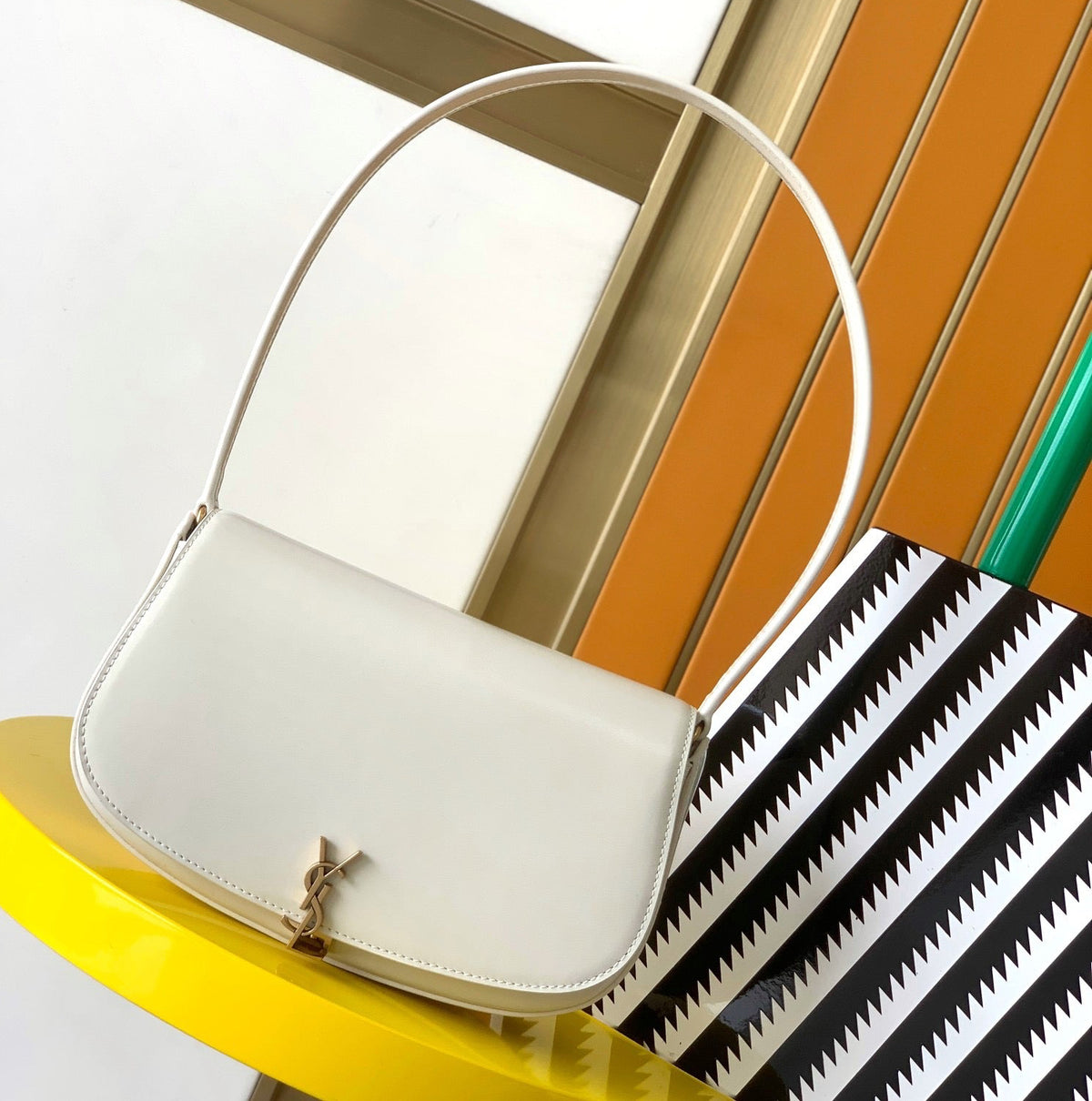 MINI VOLTAIRE BAG - WHITE