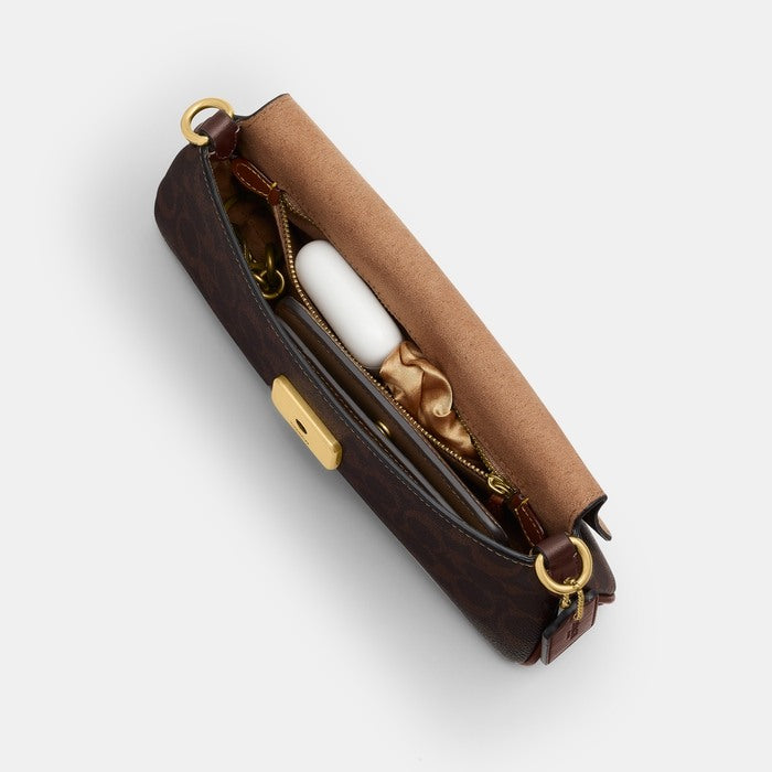 JET BAG - SIGNATURE DARK BROWN