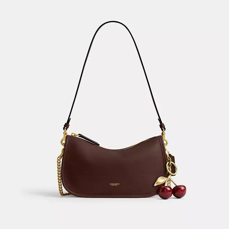 WAVERLY SHOULDER BAG - BROWN
