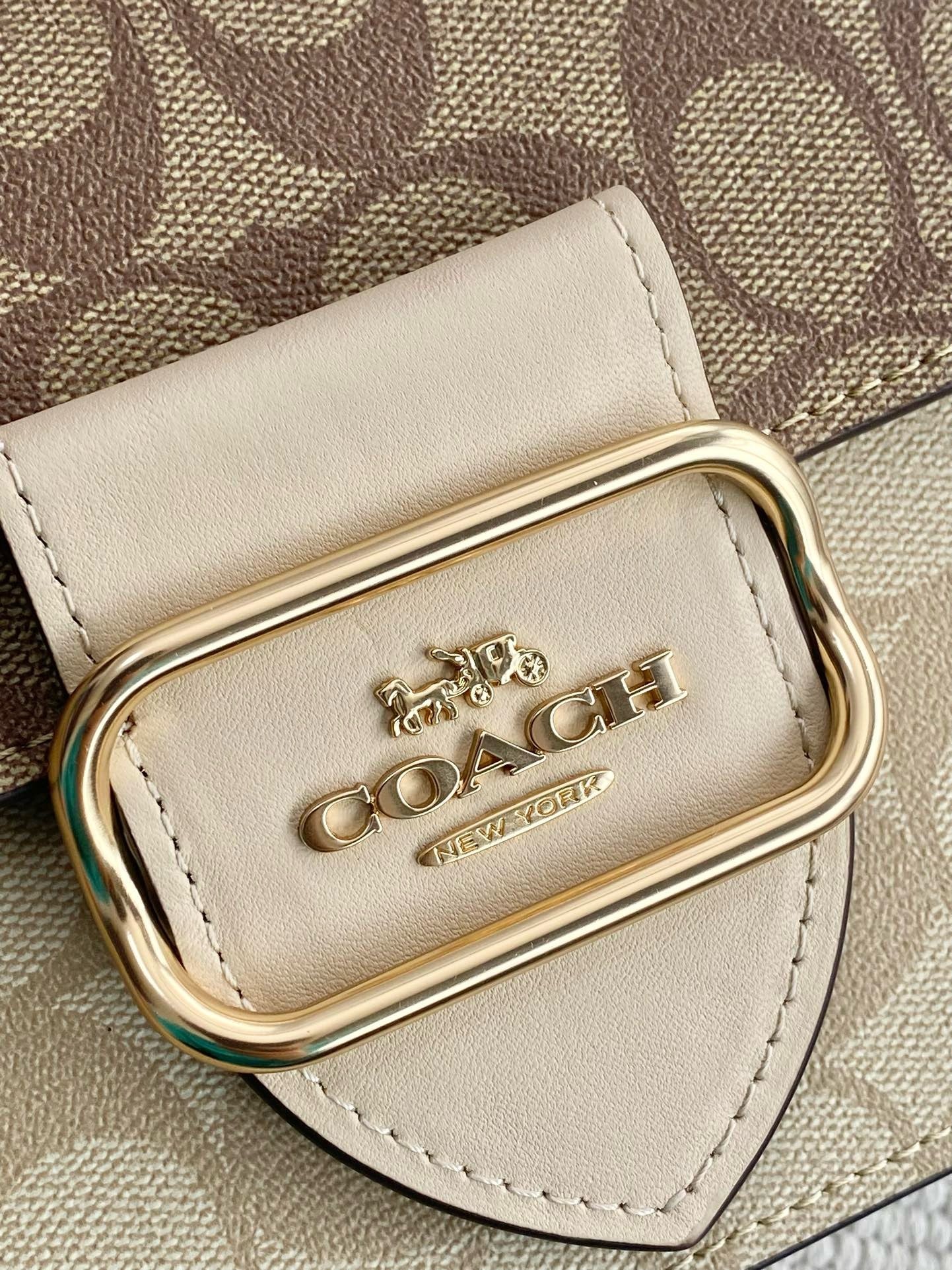 THE MORGAN SHOULDER BAG - SIGNATURE CANVAS