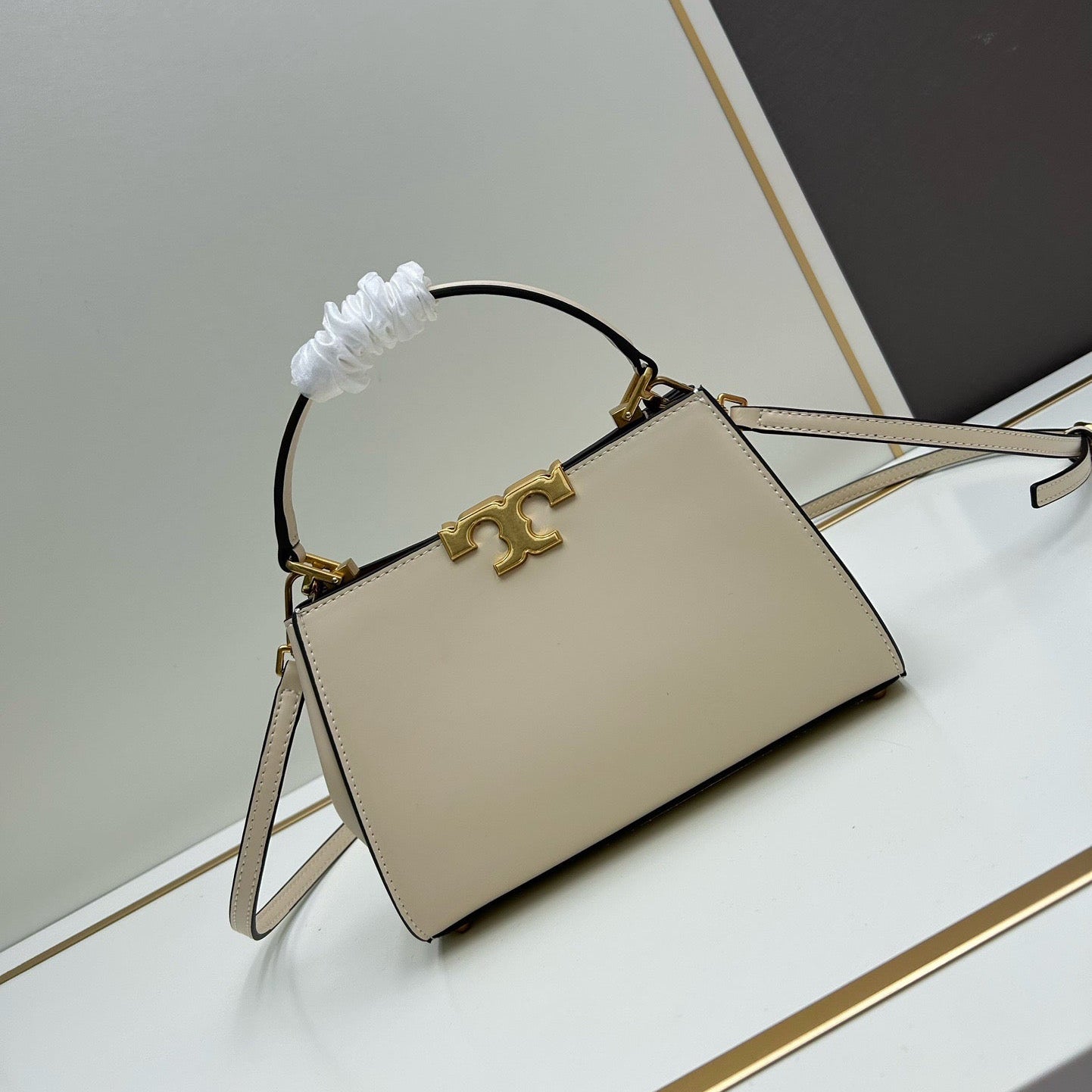 THE MINI ELEANOR BAG WHITE