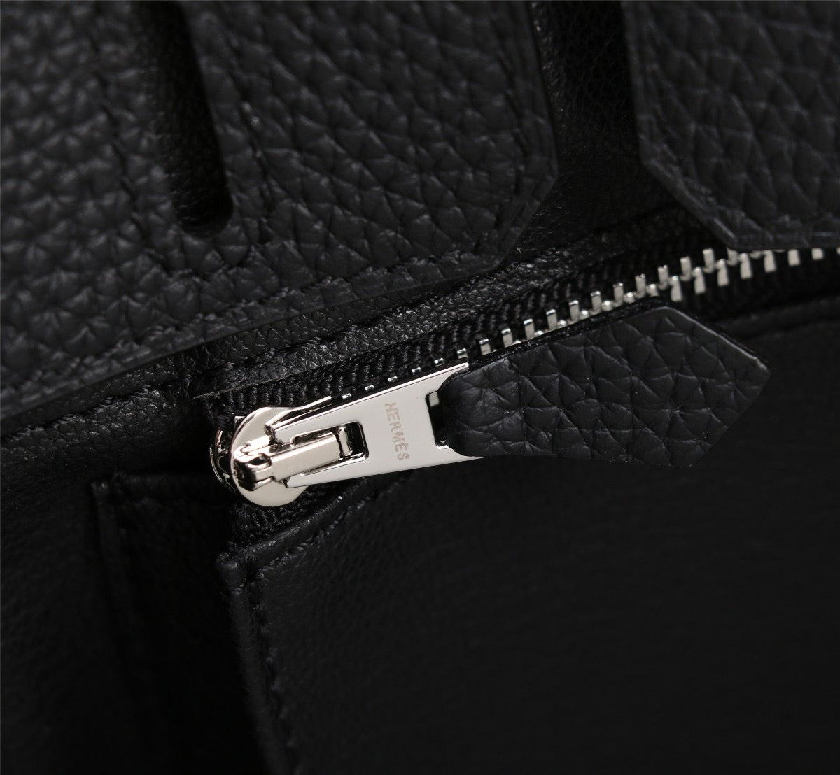 BIRKIN 30 – BLACK WITH PALLADIUM HARDWARE