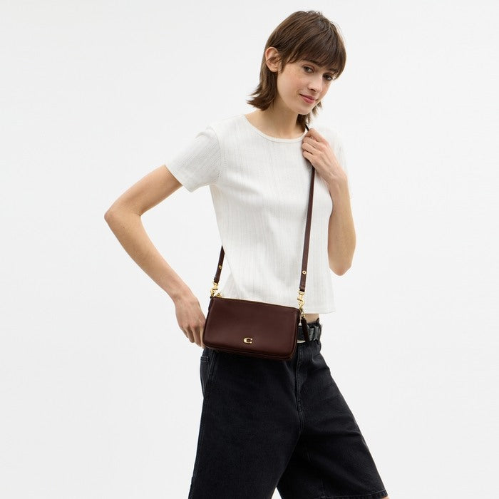 COACH AUDREY CROSSBODY BAG – MAPLE BROWN