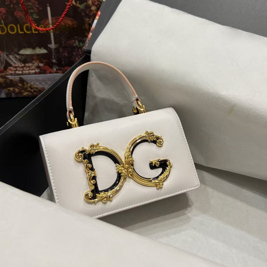 AMORE TOP HANDLE BAG – WHITE