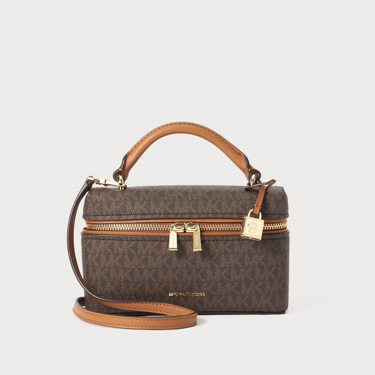 JANA MINI CROSSBODY BAG - BROWN