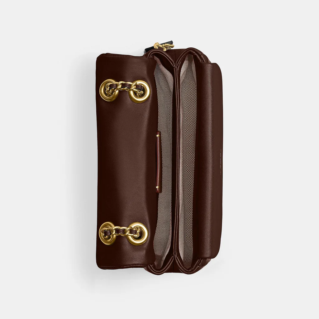 TABBY PILLOW QUILTED BAG - BROWN