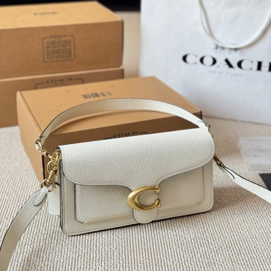 THE TABBY 26CM BAG - WHITE