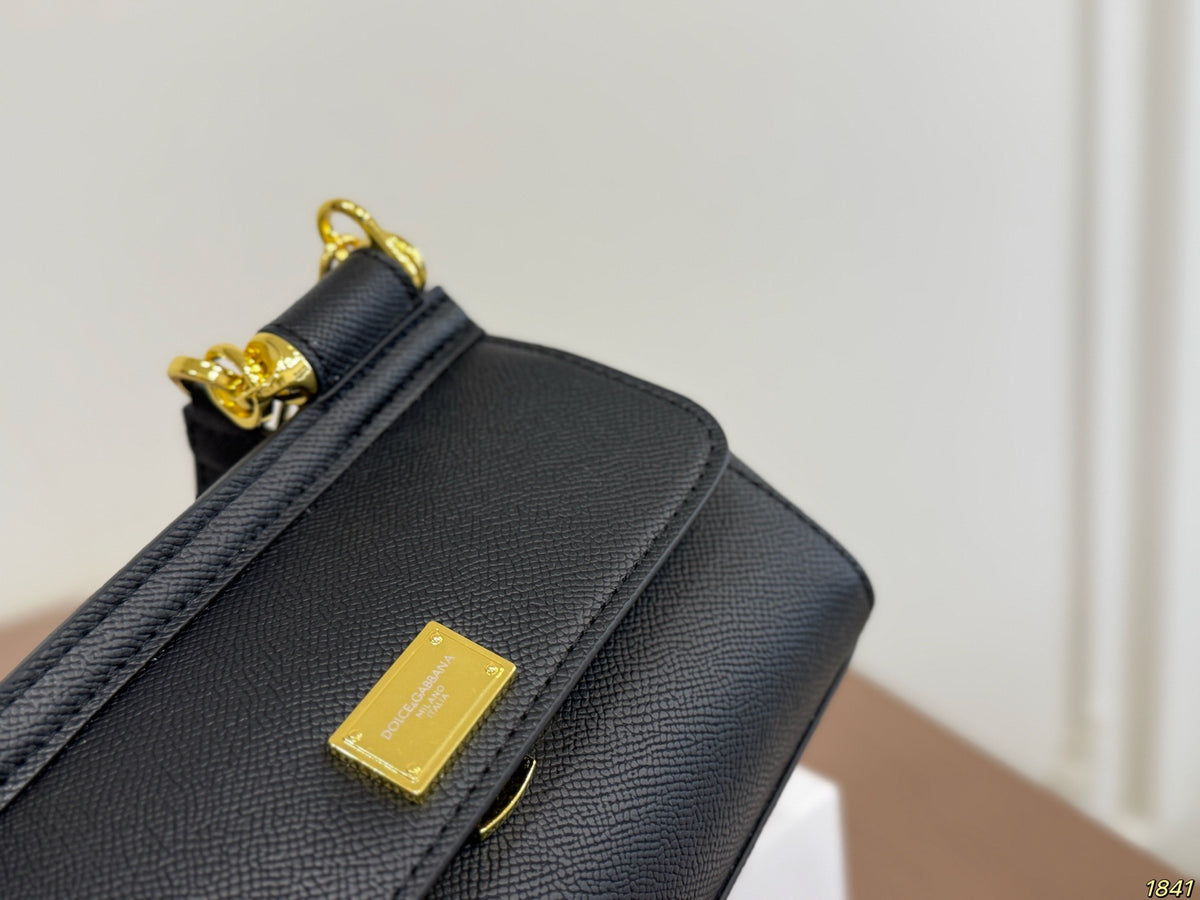 SICILY BAG BLACK  - A GRADE / STANDARD QUALITY