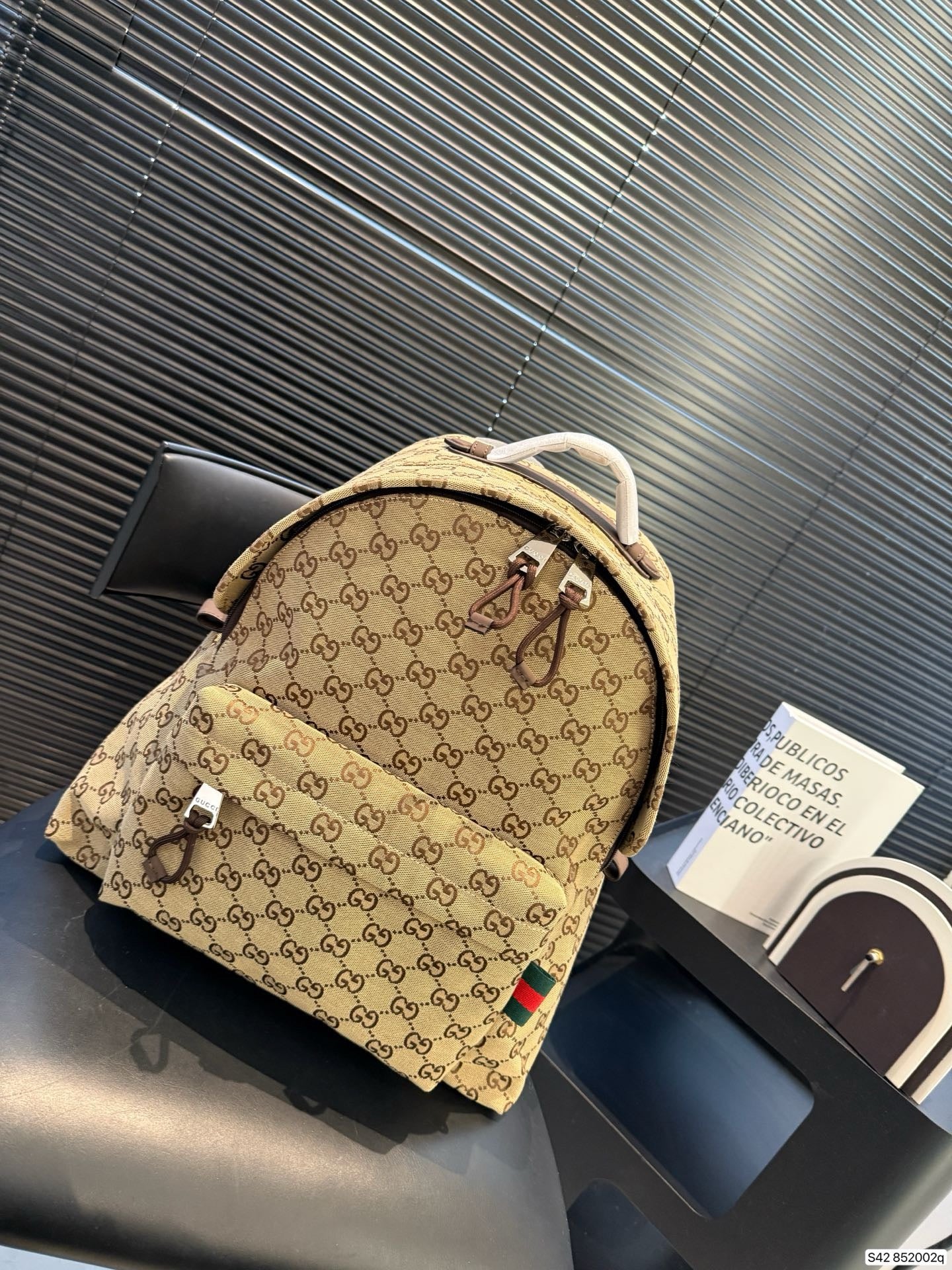 GG MONOGRAM BACKPACK