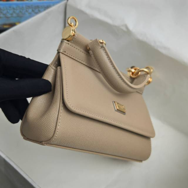 SICILY 18 CM BAG – NUDE